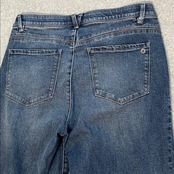 Democracy Straight Jeans Womens 12 Blue - Picture 8 of 10